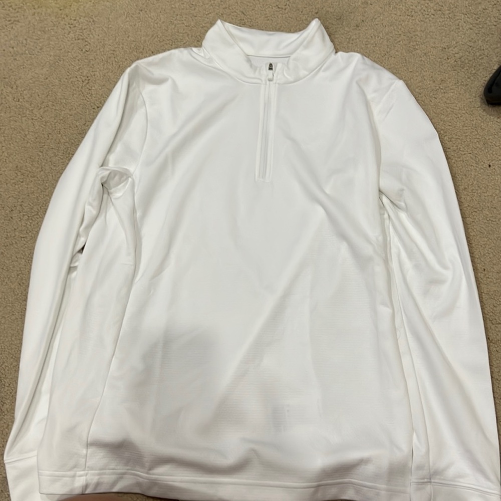 White zip up sweatshirts